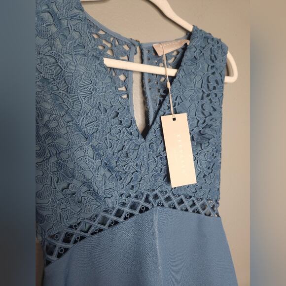 Keepsake the label dusty blue mini dress NWT - Picture 2 of 11